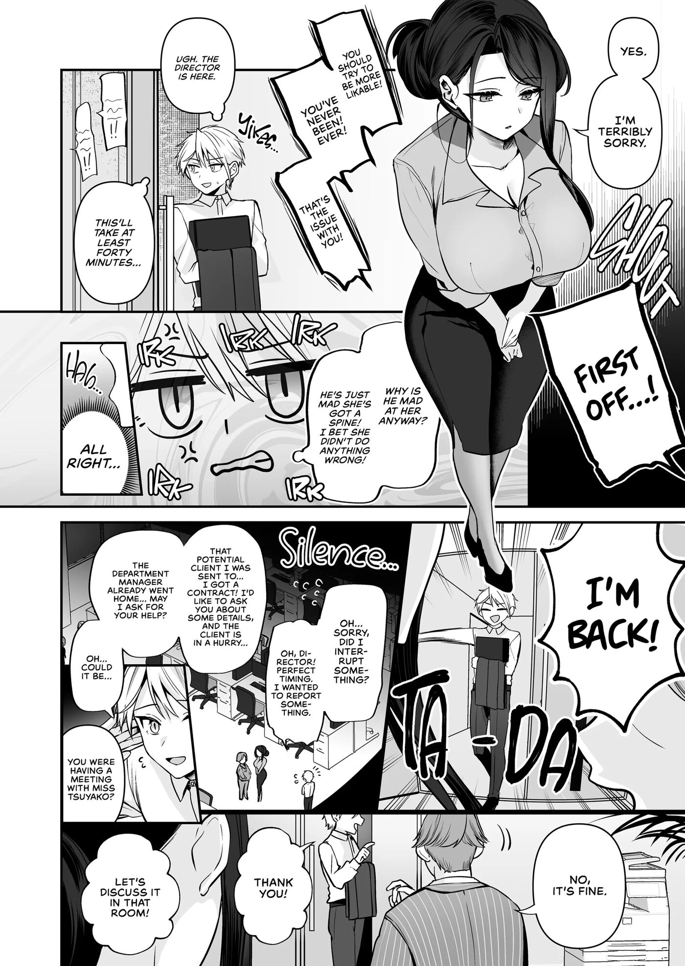 My Tall, Stacked, Virgin Boss Chapter 1000 Page 13